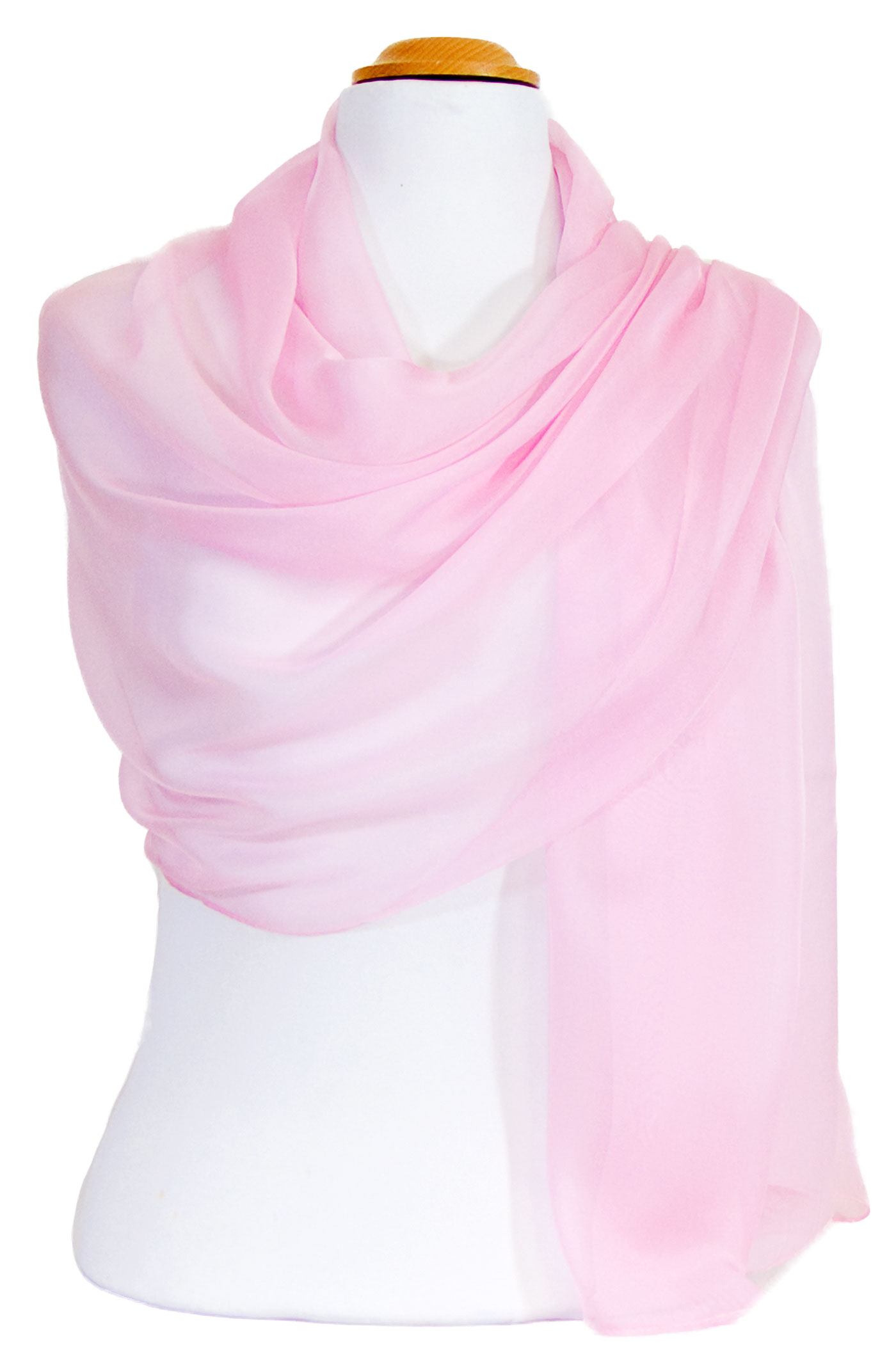 Etole rose mousseline de soie premium