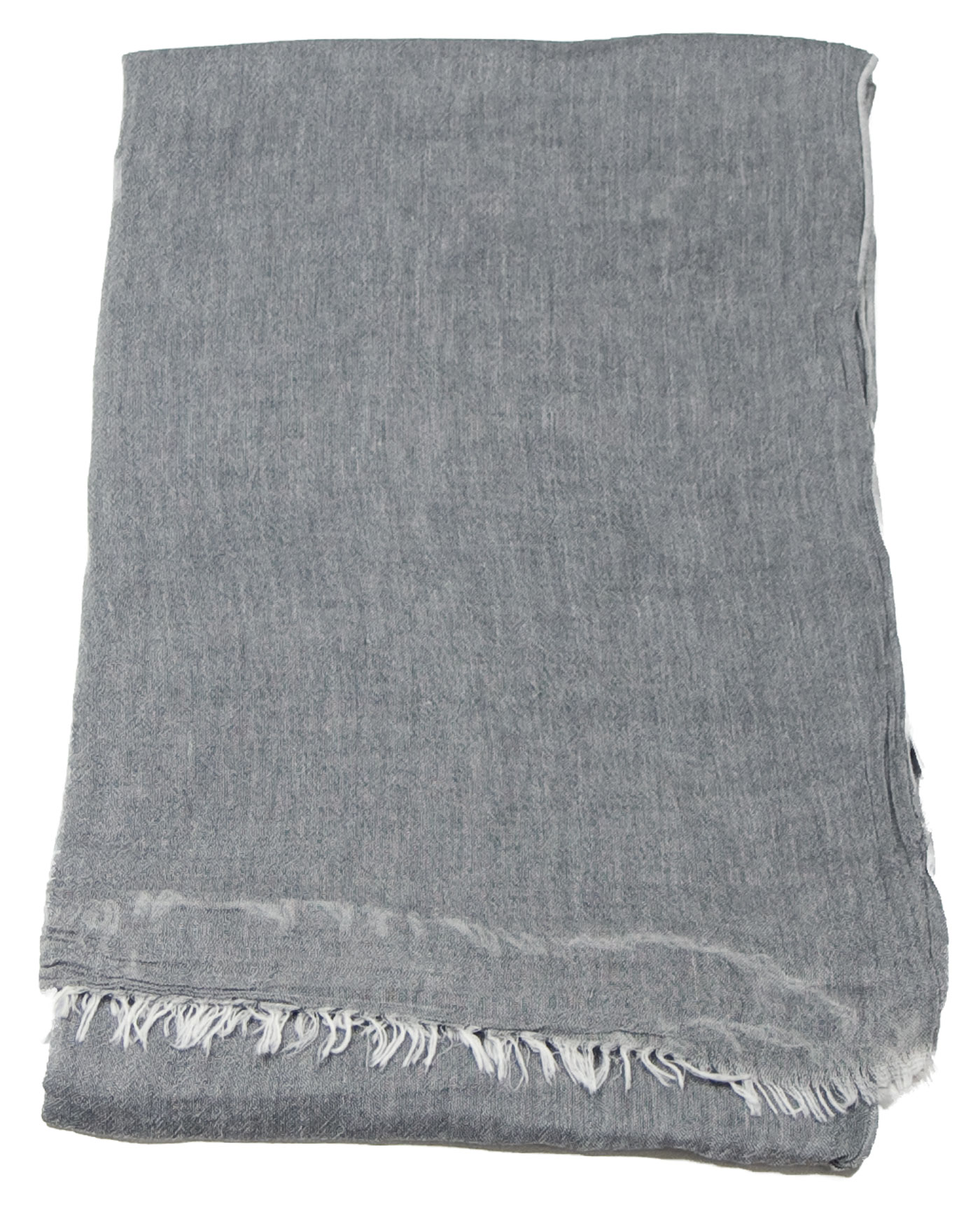 foulard coton gris femme homme