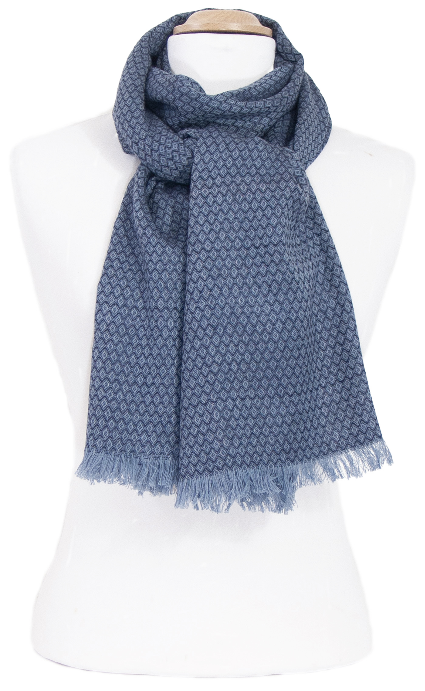 Foulard soie homme noir Lucas - Hommes/Foulard homme - Mesécharpes.com