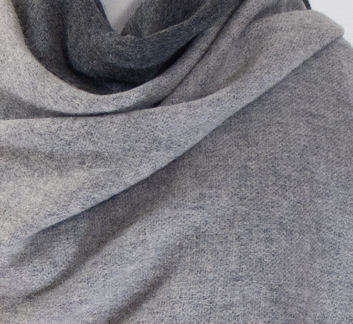 etole laine femme anthracite gris réversible