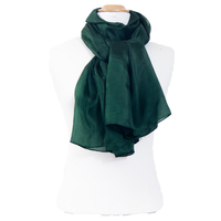 etole-femme-en-soie-vert-corail