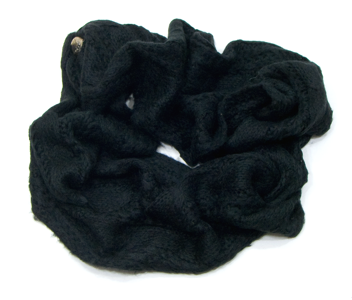 snood écharpe tube noir EF11 2