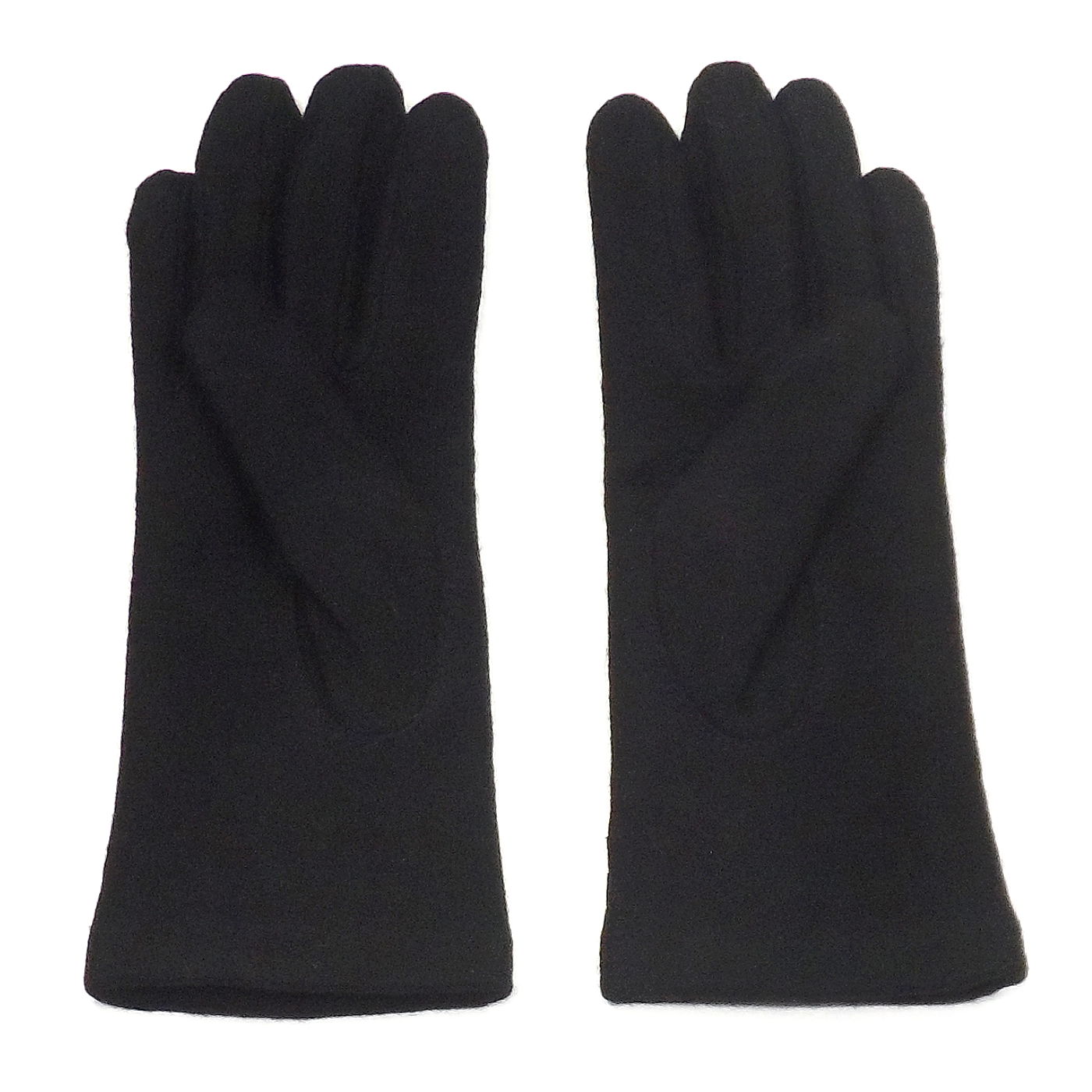 gants laine brodés noir GL28 2