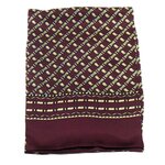 foulard en soie homme bordeaux quadrille 1-min