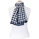 foulard soie homme noir 1