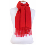 étole rouge cachemire laine charlie 3