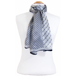 foulard soie homme gris simon 3
