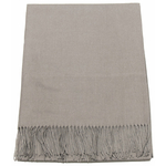 étole taupe cachemire laine charlie 7