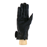 gants cuir noir noeud poignet femme 3