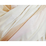 étole écru pashmina motifs rayures 4