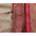 étole beige pashmina motifs 3