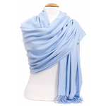 étole femme bleu ciel cachemire laine charlie 2