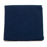 écharpe en cachemire bleu marine 3