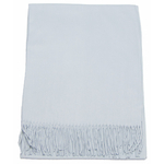 étole bleu gris femme cachemire laine 1