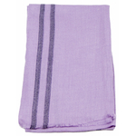 étole femme parme laine fine rayures 1