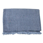 foulard homme bleu motifs losanges
