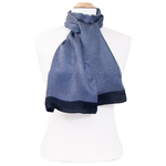 foulard homme soie gris Antoine
