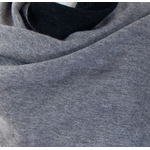 etole laine femme noir gris réversible