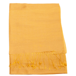 étole foulard soie viscose jaune