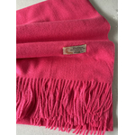 Pashmina Rose Pâle - Étole Cachemire Soie | Fleur du Népal
