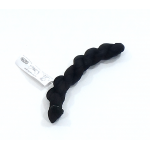 chèche coton froissé noir CC30 3