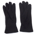 gants laine froncés noir GL010 2