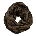 snood maille irlandaise beige SNO21 1