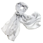 étole en mousseline de soie gris EtMS-FAN-08 4