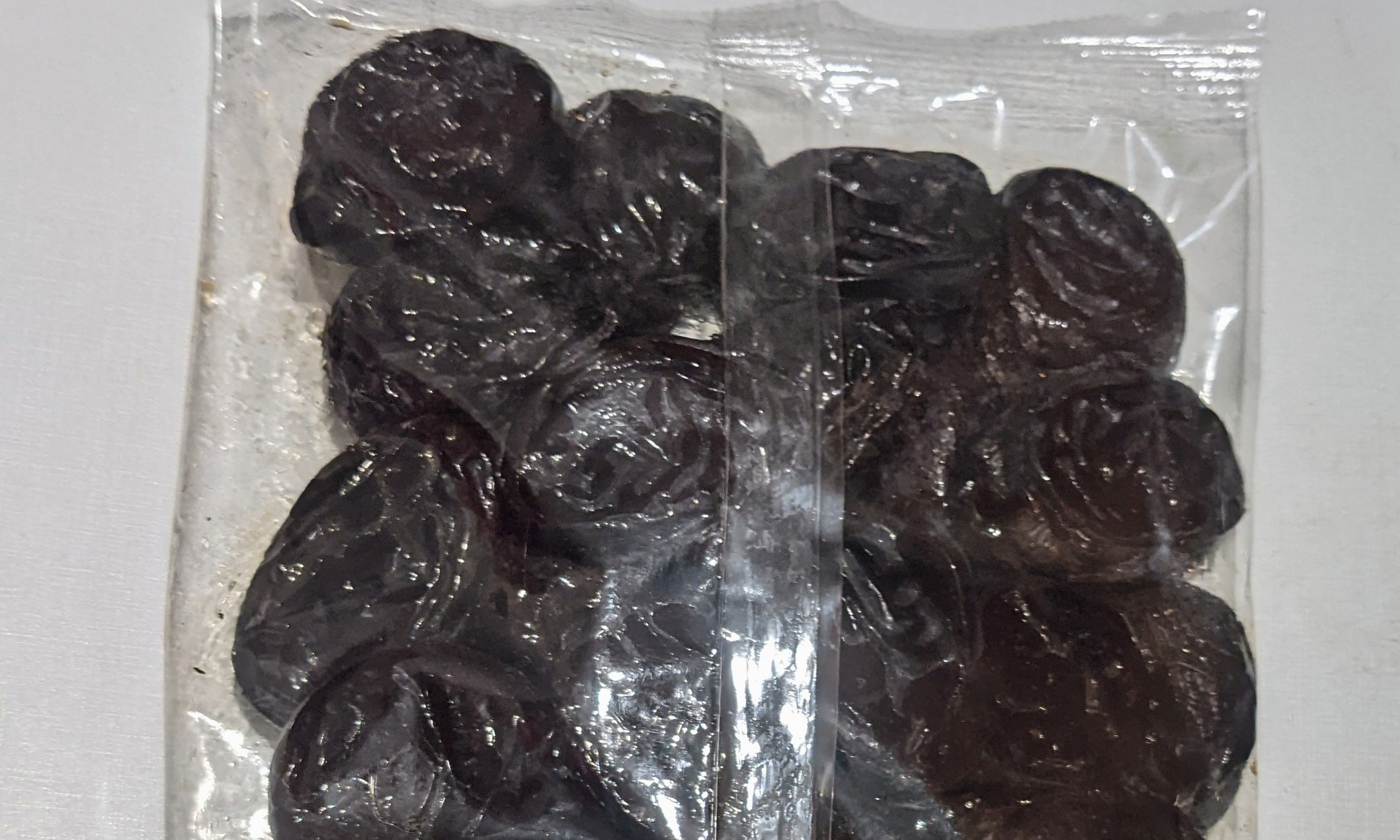 Pruneaux entier 500g sachet dos