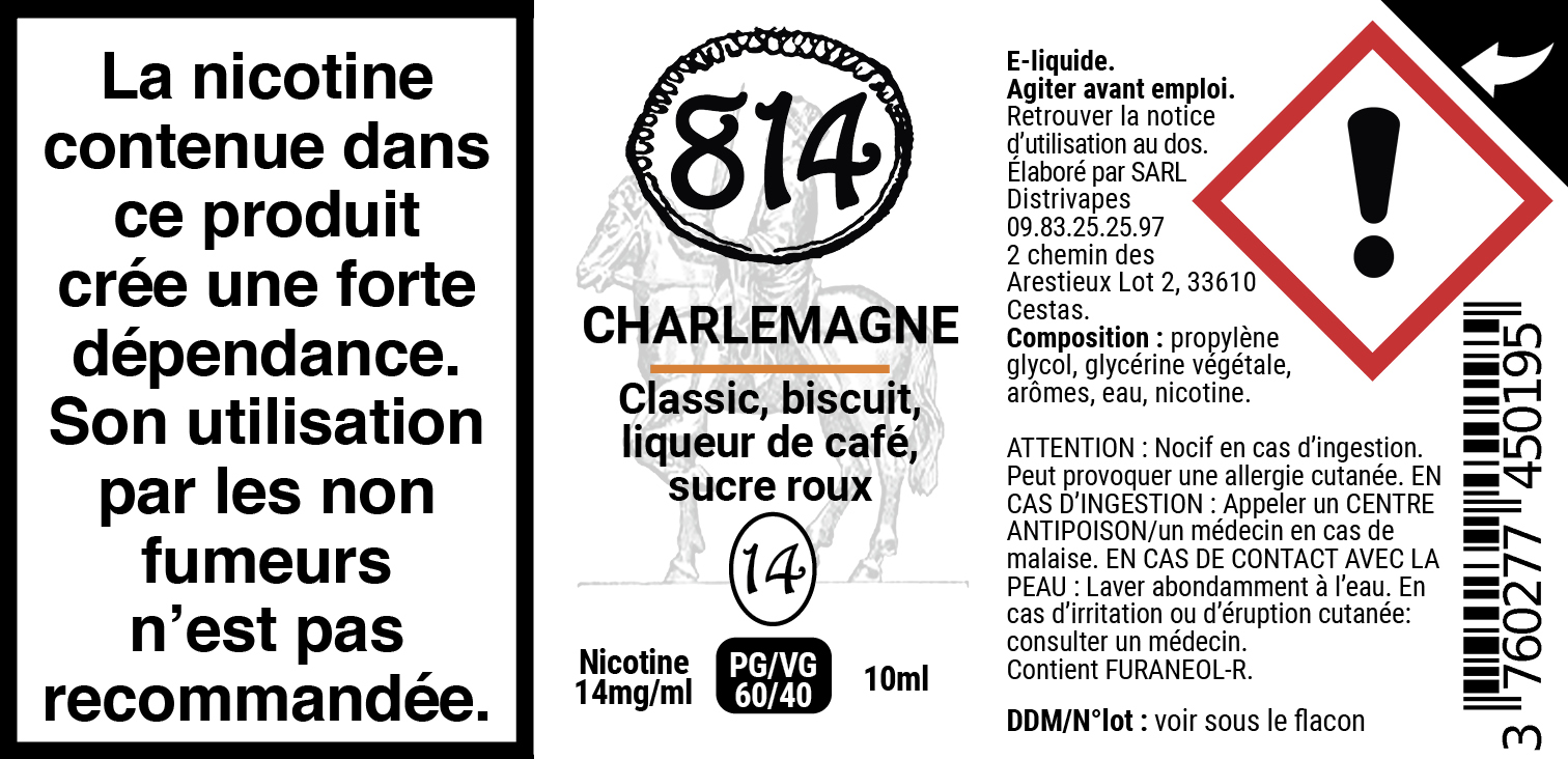 814_Etiquettes_E-liquide_10ml_14mg_Charlemagne