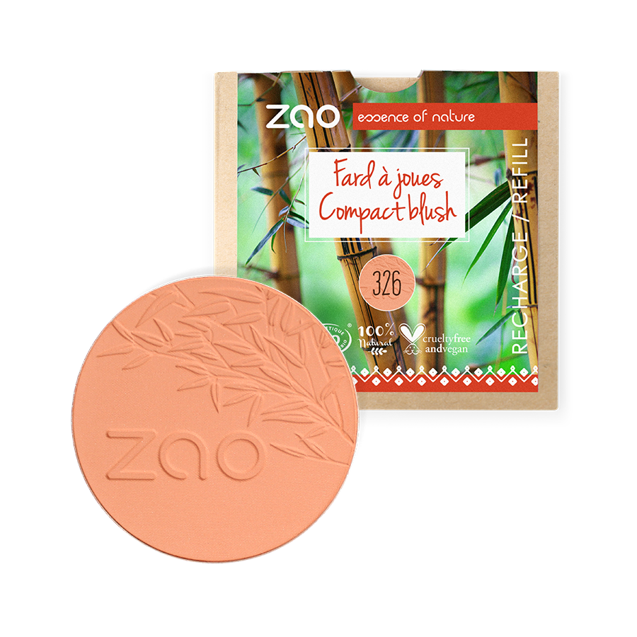 ZAO - Recharge Fard à joues 326 Eclat naturel
