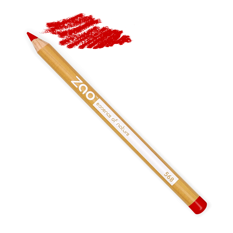 Crayon lèvres ZAO Audacieux 568 Le Rouge