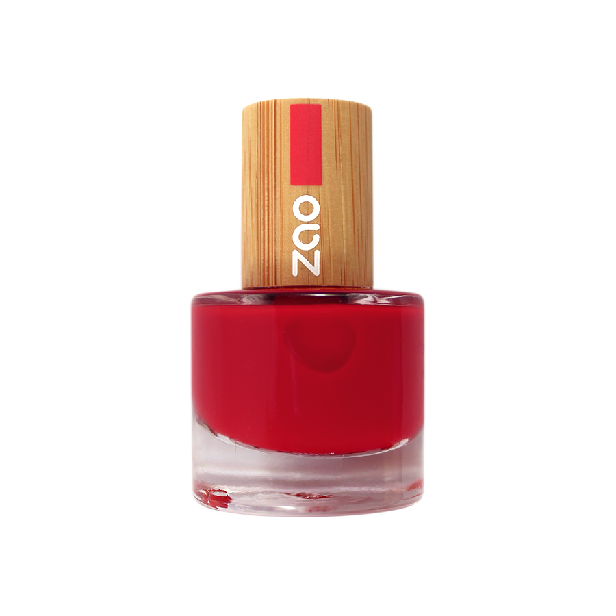 Vernis à ongles : ZAO 650 Rouge carmin