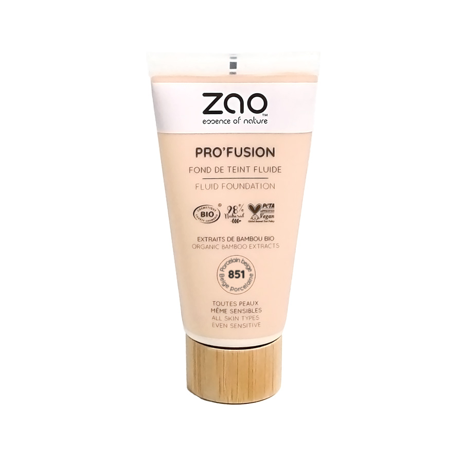 Fond de teint fluide ProFusion ZAO 851 Beige porcelaine
