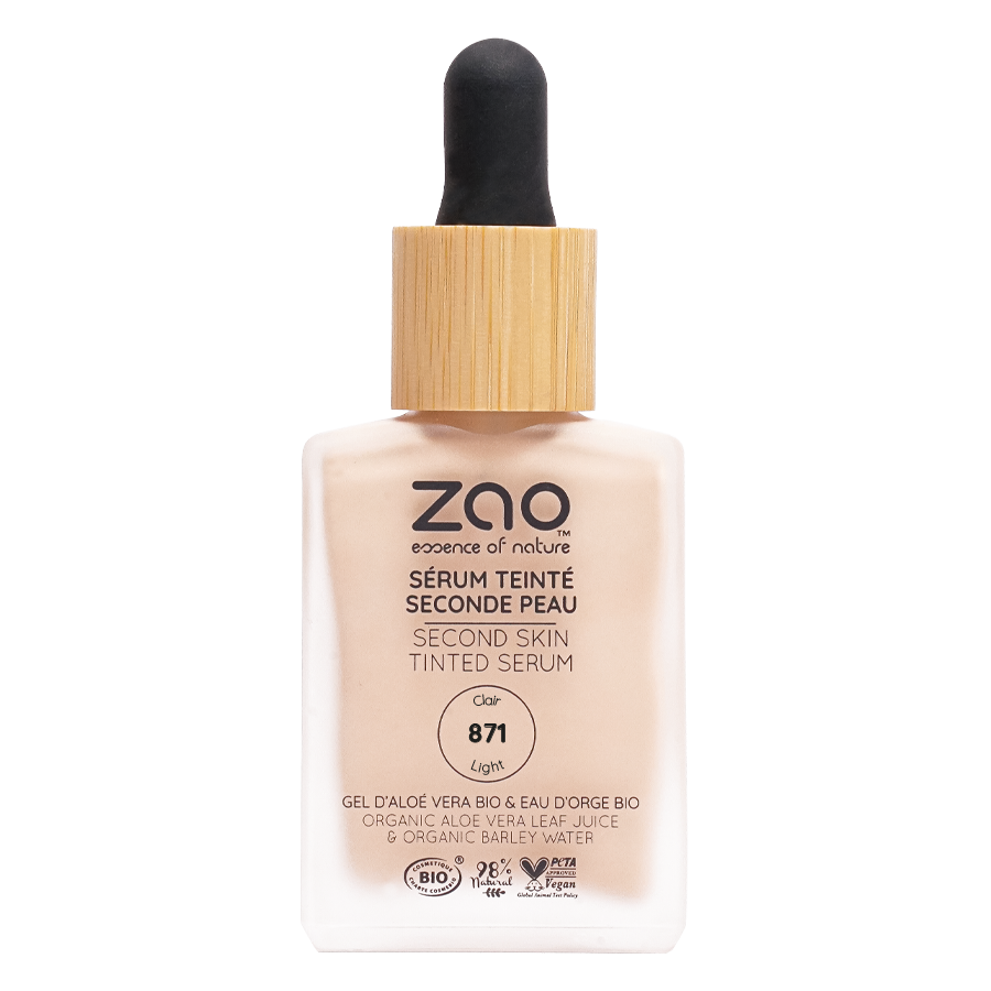 Sérum teinté seconde peau ZAO 871 Clair