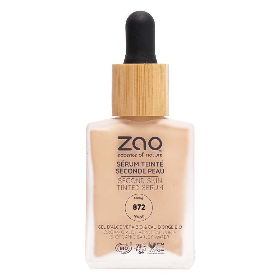 Sérum teinté seconde peau ZAO 872 Nude