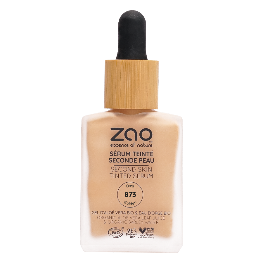 Sérum teinté seconde peau ZAO 873 Doré