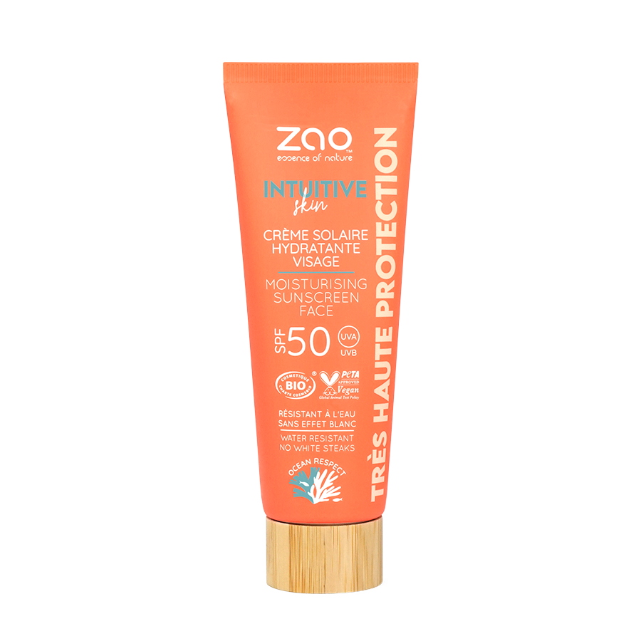 Crème solaire hydratante (Visage) SPF 50 ZAO