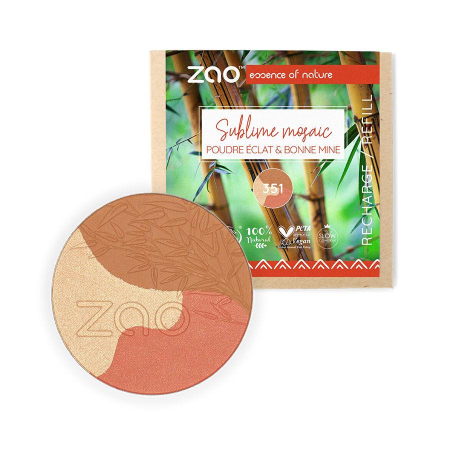 Recharge Sublime Mosaic ZAO 351 Medium doré