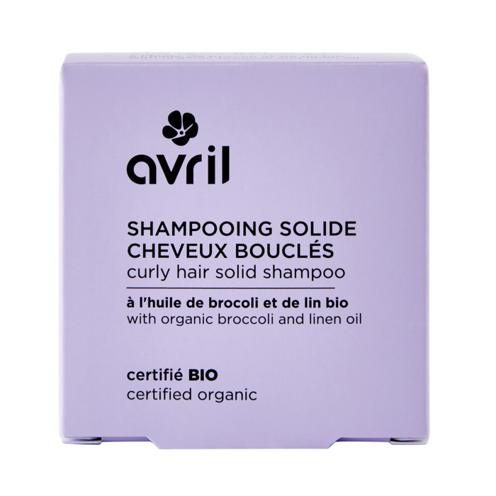 Shampooing solide cheveux bouclés 60g Avril