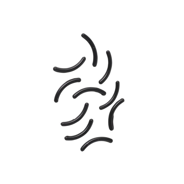 Coussinets silicone pour recourbe-cils x10 (recharge) Avril vue 2