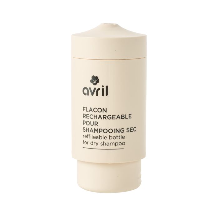 Flacon pour shampooing sec en poudre Avril
