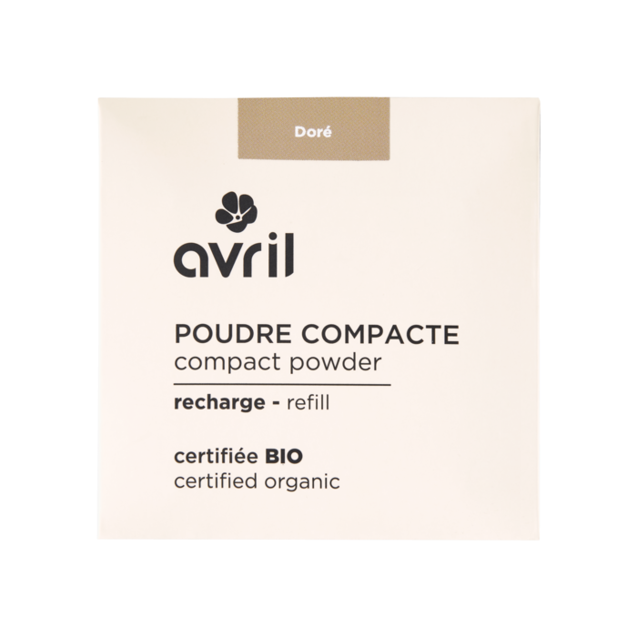 Recharge poudre compacte Doré Avril vue 2