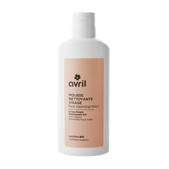 Mousse nettoyante visage 150ml Avril