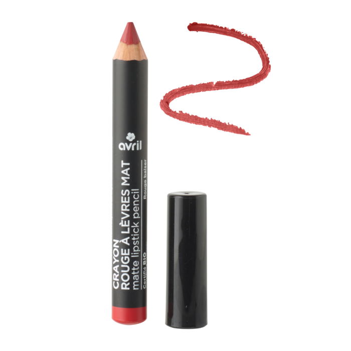Crayon rouge à lèvres mat Rouge baiser Avril