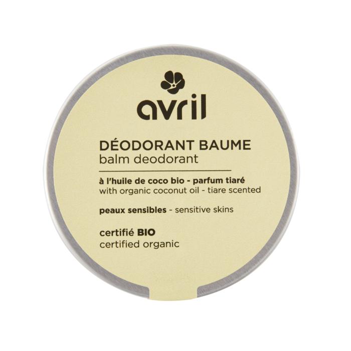Déodorant baume peaux sensibles - parfum tiaré 85g Avril vue 2