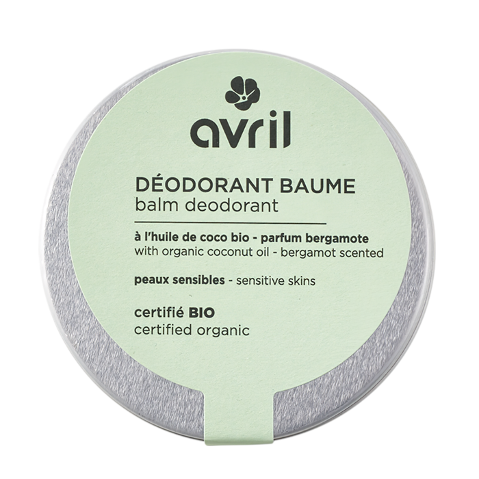 Déodorant baume peaux sensibles - parfum bergamote 85 g Avril vue 2