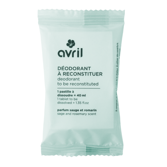 Déodorant à reconstituer - parfum sauge &amp; romarin - 40 ml Avril