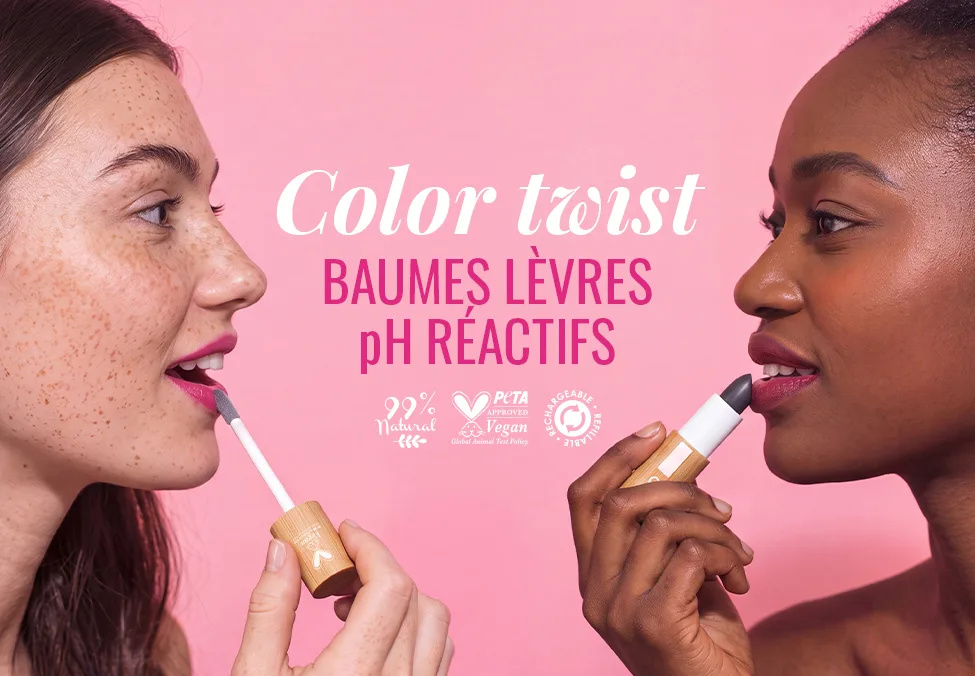 Color Twist — les baumes lèvres ZAO 487 et 488