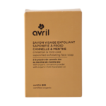 Savon à froid exfoliant visage cannelle & menthe 100 g Avril